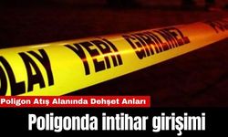 Poligon Atış Alanında İntihar Girişimi!