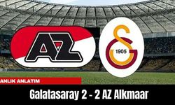 ANLIK ANLATIM | Galatasaray 2 - 2 AZ Alkmaar