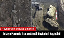 Antalya Perge'de Eros ve Afrodit Heykelleri Keşfedildi