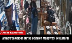 Antalya'da Garson Turisti Heimlich Manevrası ile Kurtardı