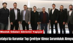 Antalya'da Kurumlar Top Çeviriyor Kimse Sorumluluk Almıyor