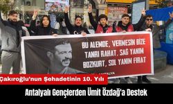 Antalyalı Gençlerden Ümit Özdağ'a Destek