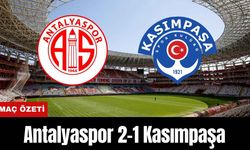 Antalyaspor 2-1 Kasımpaşa (MAÇ ÖZETİ)