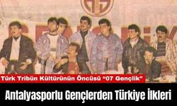 Antalyasporlu Gençlerden Türkiye İlkleri