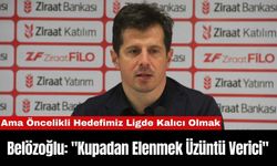 Belözoğlu: "Kupadan Elenmek Üzüntü Verici"