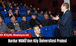 Burdur MAKÜ'den Köy Üniversitesi Projesi