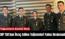 CHP TSK'dan İhraç Edilen Teğmenleri Yalnız Bırakmadı