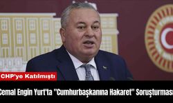 CHP'ye Katılan Cemal Engin Yurt'ta "Cumhurbaşkanına Hakaret" Soruşturması