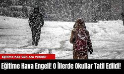 Eğitime Hava Engeli! O İllerde Okullar Tatil Edildi!