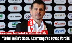 Emre Belözoğlu: “Erdal Rakip’e Sabır, Kasımpaşa’ya Cevap Verdik!”