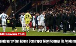 Galatasaray’dan Adana Demirspor Maçı Sonrası İlk Açıklama!