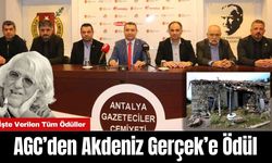 AGC’den Akdeniz Gerçek’e Ödül