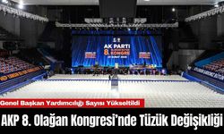 AKP 8. Olağan Kongresi’nde Tüzük Değişikliği