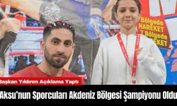 Aksu’nun Sporcuları Akdeniz Bölgesi Şampiyonu Oldu