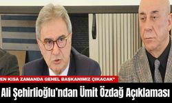 Ali Şehirlioğlu’ndan Ümit Özdağ Açıklaması