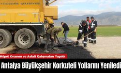 Antalya Büyükşehir Korkuteli Yollarını Yeniledi