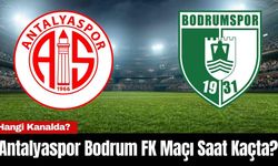 Antalyaspor Bodrum FK Maçı Saat Kaçta? Hangi Kanalda?