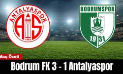 Bodrum FK Antalyaspor Maç Özeti