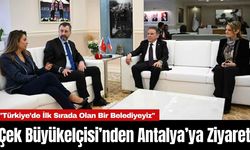 Çek Büyükelçisi’nden Antalya’ya Ziyaret