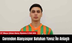 Corendon Alanyaspor Batuhan Yavuz İle Anlaştı