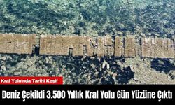 Deniz Çekildi 3.500 Yıllık Kral Yolu Gün Yüzüne Çıktı