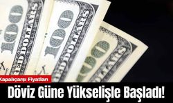 Döviz Güne Yükselişle Başladı!