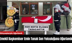 Emekli Başkomiser Emin Tunalı Son Yolculuğuna Uğurlandı