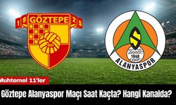 Göztepe Alanyaspor Maçı Saat Kaçta? Hangi Kanalda?