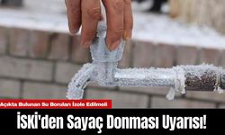 İSKİ'den Sayaç Donması Uyarısı!