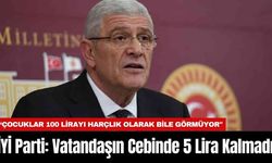 İYİ Parti: Vatandaşın Cebinde 5 Lira Kalmadı