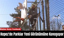 Kepez'de Parklar Yeni Görünümüne Kavuşuyor