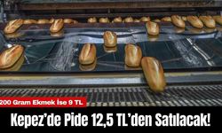 Kepez’de Pide 12,5 TL’den Satılacak!