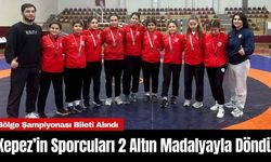 Kepez’in Sporcuları 2 Altın Madalyayla Döndü