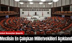 Meclisin En Çalışkan Milletvekilleri Açıklandı