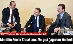 Muhittin Böcek Konaklama Vergisi Çağrısını Yineledi