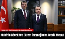 Muhittin Böcek’ten Ekrem İmamoğlu’na Tebrik Mesajı