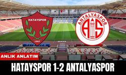 Hatayspor 1-2 Antalyaspor (ANLIK ANLATIM)