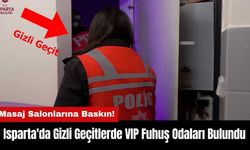 Isparta'da Gizli Geçitlerde VIP Fuh*ş Odaları Bulundu