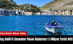 Kaş Dahil 8 Limandan Yunan Adalarına 1.1 Milyon Turist Gitti