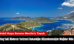 Kaş'taki Binlerce Turizmci Bakanlığın Düzenlemesiyle Mağdur Oldu