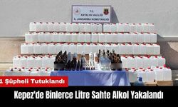 Kepez'de Binlerce Litre Sahte Alkol Yakalandı