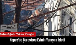 Kepez'de Çaresizce Evinin Yanışını İzledi