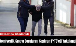 Komiserlik Sınavı Sorularını Sızdıran F*TÖ'cü Yakalandı