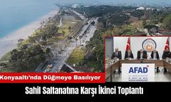 Konyaaltı'nda Sahil Saltanatına Karşı İkinci Toplantı