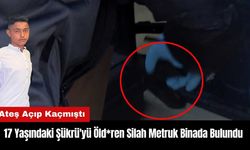 Muratpaşa'da 17 Yaşındaki Şükrü'yü Öld*ren Silah Metruk Binada Bulundu