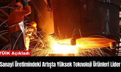 Sanayi Üretimindeki Artışta Yüksek Teknoloji Ürünleri Lider