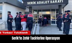 Serik'te Zehir Tacirlerine Operasyon: 6 'Torbacı' Tutuklandı