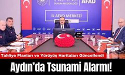 Aydın’da Tsunami Alarmı! Tahliye Planları ve Yürüyüş Haritaları Güncellendi