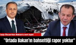 Tanju Özcan "Ortada Bakan'ın bahsettiği rapor yoktur"