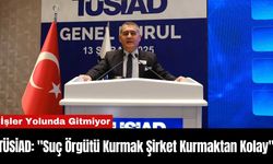 TÜSİAD: "Suç Örgütü Kurmak Şirket Kurmaktan Kolay"